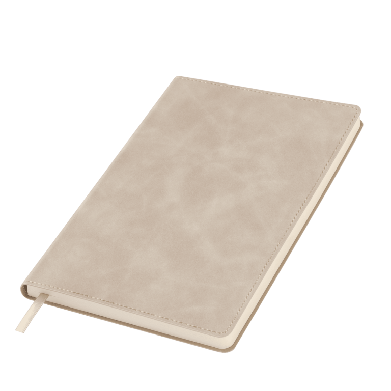 Ежедневник Верона (Verona) недатированный, бежевый (без упаковки, без стикера) — изображение 2