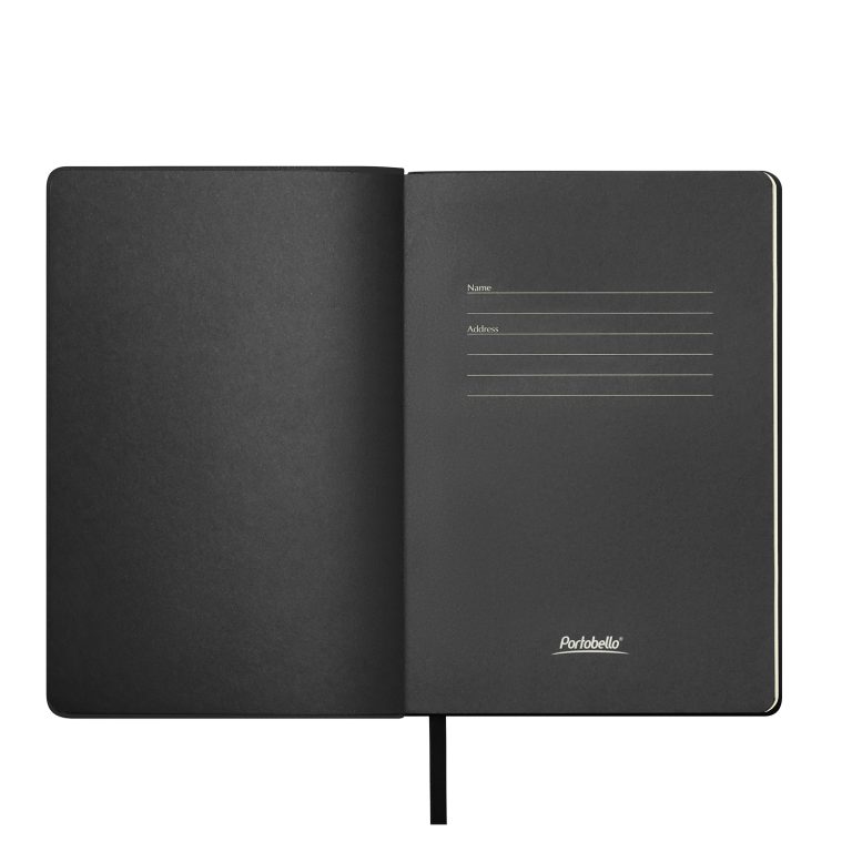 Ежедневник Молто (Molto) недатированный, черный (без упаковки, без стикера) — изображение 6