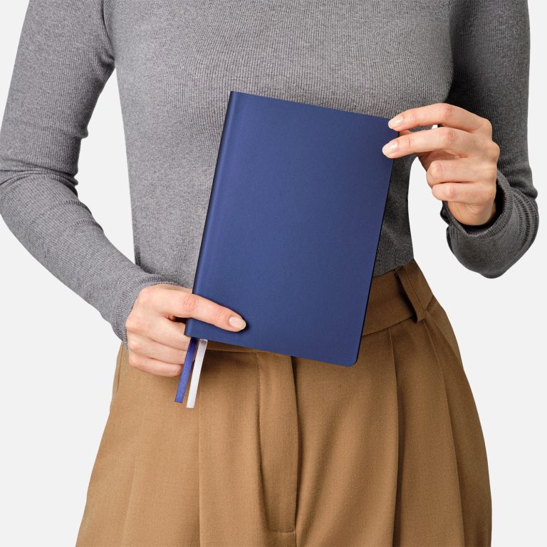 Ежедневник Мун Ривер (Moon River) недатированный, синий (без упаковки, без стикера) — изображение 10