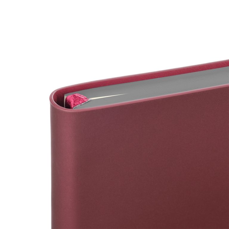 Ежедневник Мун Ривер (Moon River) недатированный, бургунди (без упаковки, без стикера) — изображение 8