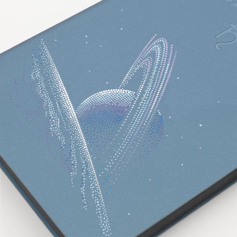 Ежедневник Мун Ривер (Moon River) недатированный, стальной (без упаковки, без стикера) — изображение 9