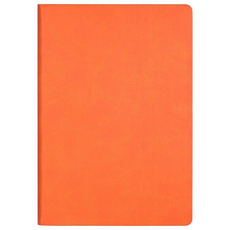 Ежедневник Латте (Latte NEW) недатированный, оранжевый/оранжевый (без упаковки, без стикера) — изображение 2