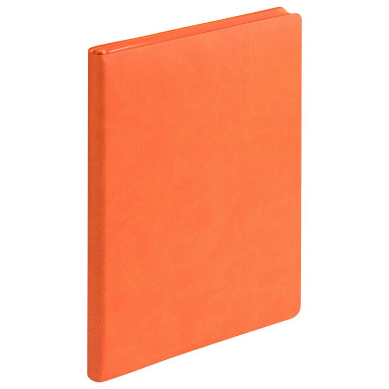 Ежедневник Латте (Latte NEW) недатированный, оранжевый/оранжевый (без упаковки, без стикера) — изображение 4