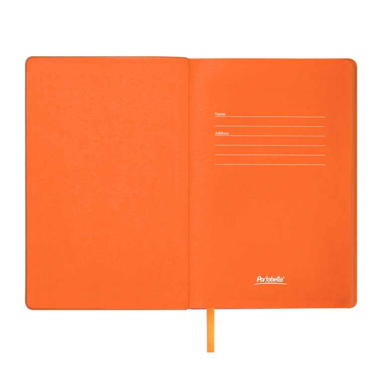 Ежедневник Латте (Latte NEW) недатированный, оранжевый/оранжевый (без упаковки, без стикера) — изображение 6