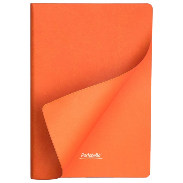 Ежедневник Латте (Latte NEW) недатированный, оранжевый/оранжевый (без упаковки, без стикера) — изображение 8