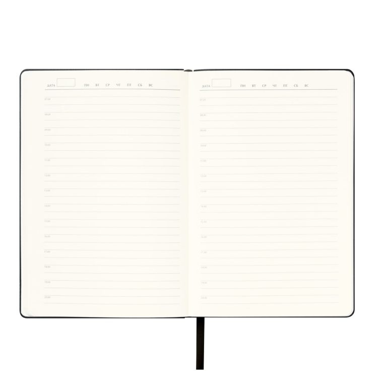 Ежедневник Спарк (Spark) недатированный, черный (без упаковки, без стикера) — изображение 7