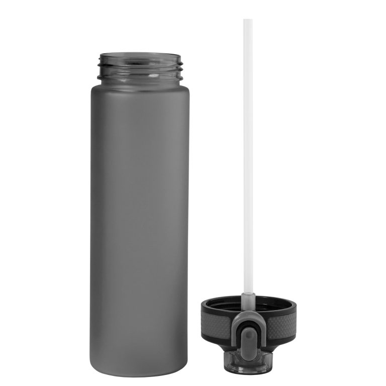 Бутылка для воды Флип (Flip), серая — изображение 6