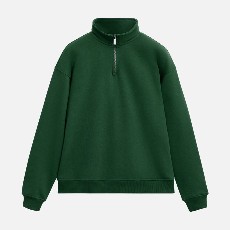 Толстовка на молнии унисекс Флоу (Flow), зеленая, размер 5XL/6XL — изображение 9